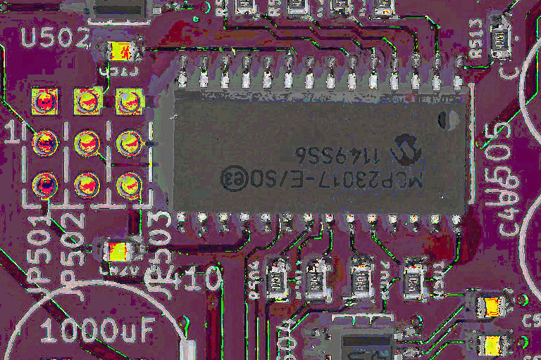 The resulting image.