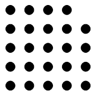 Calibration Target 5x5 with Orientation